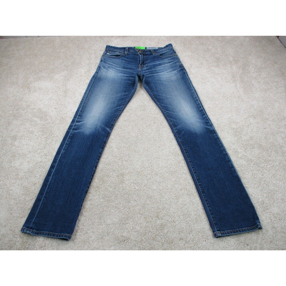AG Adriano Goldschmied Jeans Men 31 Blue Everett Slim Straight AG-ED Denim 31x33